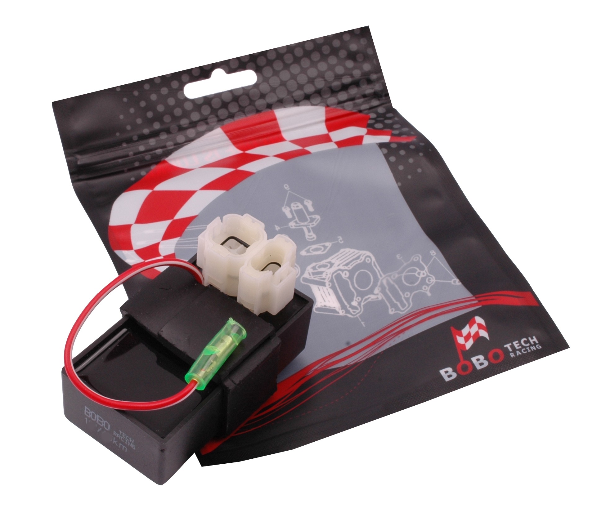 CDI-unit met Draad Bobotech 25km | GY6 4T 10"