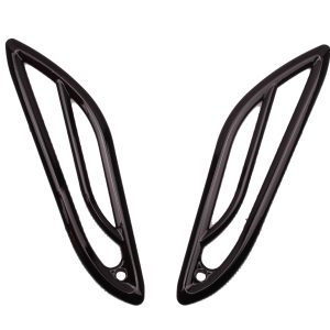 RAW-Grill Glans Zwart Achterzijde | Vespa Primavera / Sprint