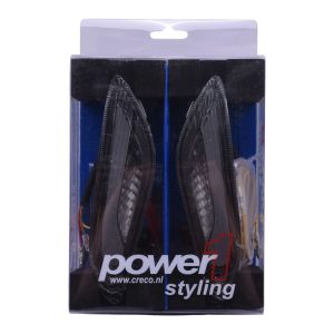 RAW-set Achter LED Power 1 Titanium Tube | Vespa Sprint / Primavera