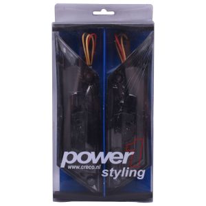 RAW-set Achter LED Power 1 Titanium Tube | Piaggio Zip