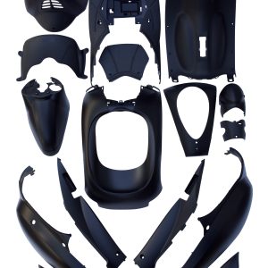 Kappenset 16-Delig Mat Zwart | Sym Mio (-'18)