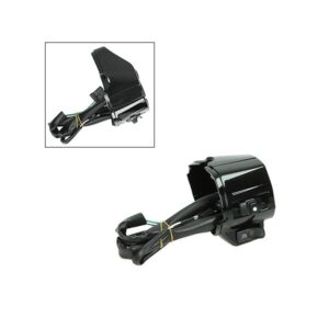 Stuurschakelaar Rechts Glans Zwart | Vespa Primavera / Sprint