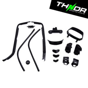 Stylingkit Compleet Glans Zwart THNDR | Vespa Sprint ('18-)