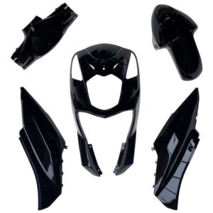 Kappenset 5-Delig Zwart | Sym Orbit / Xpro