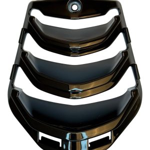 Sierstripset Voorscherm Glans Zwart | Vespa Primavera / Sprint ('24-)